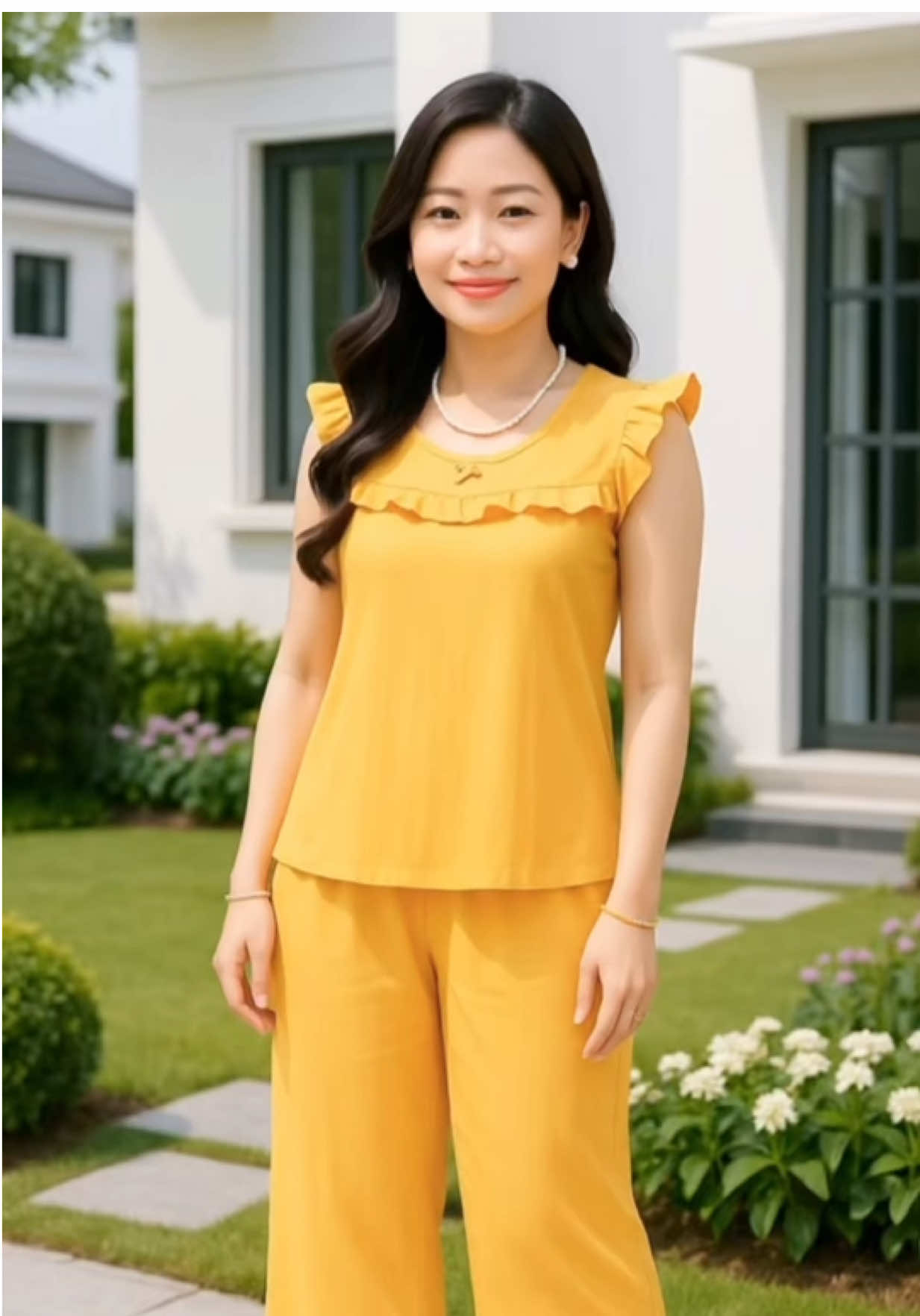 “Vợ mà mặc bộ này thì chồng chỉ có khen tới tấp, hàng xóm nghe còn phải ghen tỵ!” ✨#babeomacdep #dobonu #bomacnha #thoitrangnu #xuhuong2025 