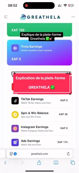 Vidéo explicative de la plate-forme ✅ #businessenligne #opportunité #gagnerdelargent #revenuspassifs #tiktokafrique🇹🇬🇨🇩🇨🇮🇧🇯🇬🇦🇨🇲🇬🇦 