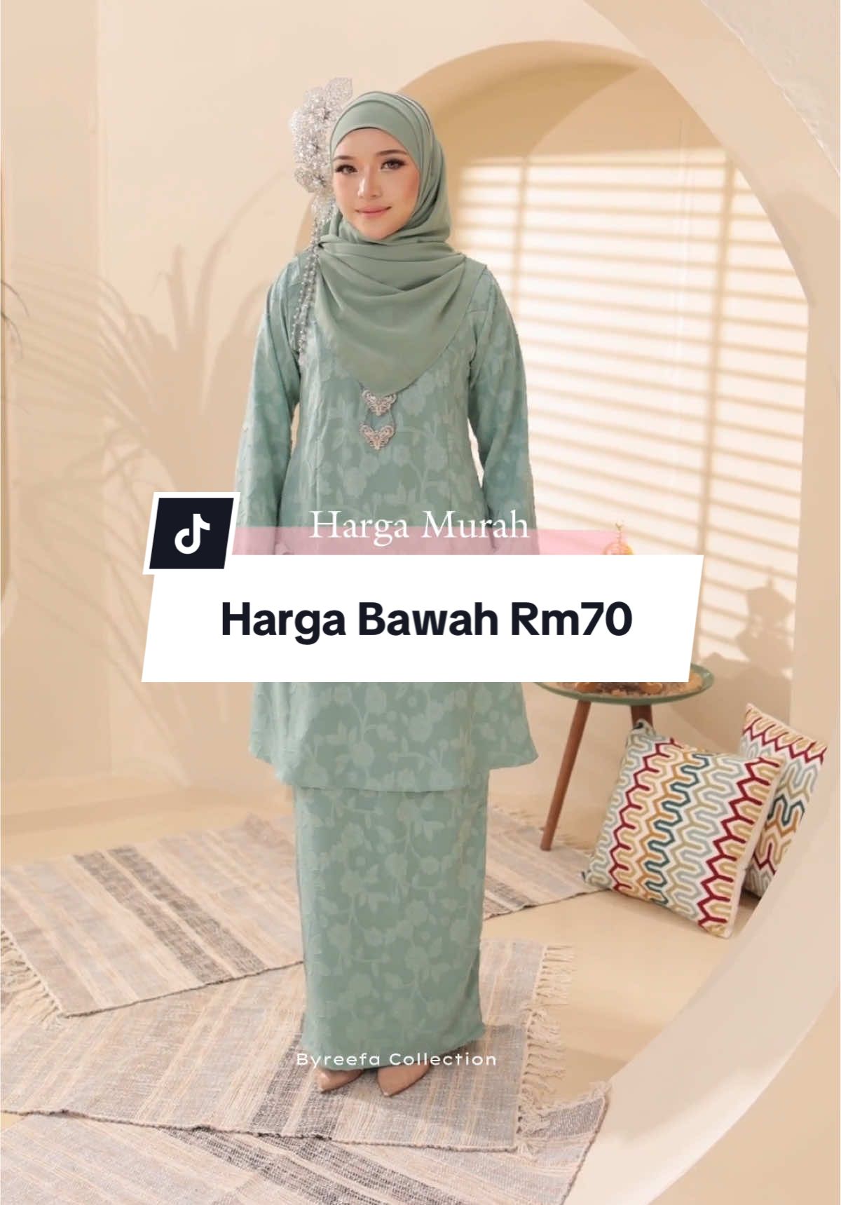HARGA MURAH🔥🔥 JOIN LIVE SEKARANG ! Hot item available on live…grab 50 voucher untuk pembeli terawal 😍🔥🛍️ #byreefa #newdesign #kurungpahang #kurungpahangirene 