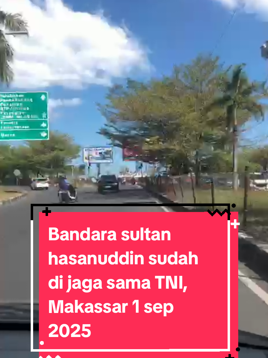 Bandara sultan hasanuddin sudah di jaga sama TNI. 1 sep 2025 #makassarhariini #fyp #fyppppppppppppppppppppppp #foryoupage 