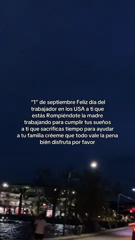 1 de septiembre Feliz día del trabajador Enlos usa❤️‍🩹🥷#frases para dedicar🫶🏻🥷#wilsonneyjr# Foryuoo#paratii#@TikTok✨