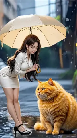 #orangecat #ai #funny #viralvideo #fyp 