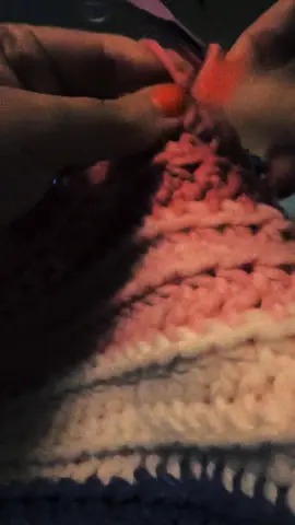 Feeling like 💩 means a chill night of crochet and The Matrix #crochet #hookerlife #hooked #crochetersoftiktok #beginnercrochet 