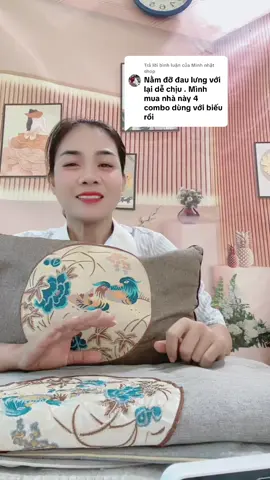 Trả lời @Minh nhật shop tặng ngay 1 phần quà giá trị khi mua combo 1 thảm 1 gối. Giá gốc 700k nay chỉ hơn 4xx miễn ship #xuhuong #thamngaicuu 