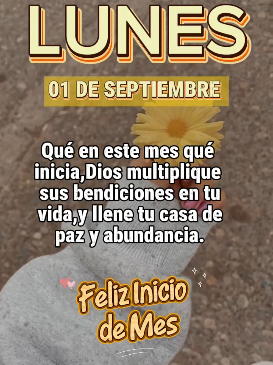 Bienvenido Septiembre✨️ Que sea un mes lleno de infinitas bendiciones para todos 🙏 #iniciodemes #septiembre #bienvenidoseptiembre #bellasfrases91  #holaseptiembre 