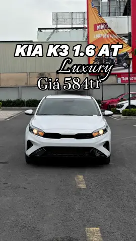 KIA K3 1.6AT Luxury Trắng – Thanh lịch tinh khôi, chuẩn mực phong cách trẻ trung! #nhathaomazdakia #kia #k3 #sedan #xh 