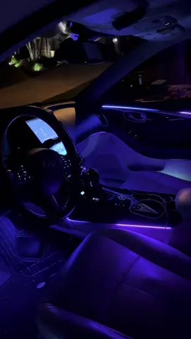 Night drives> #q50 #carcommunity #carcontent #carambientlights #infinit 