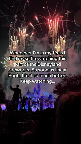 Honestly posting this for myself tonight but truly hope you love it too! The Disneyland fireworks are so amazing and always have a way of making me feel much better. @Disney Parks 