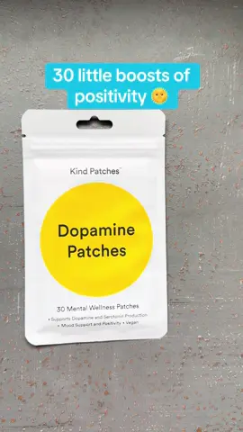 Tired? Stressed? Overthinking? 💭 One patch = an all-day boost💛 #dopamine #tiktokmademebuyit #viralvideo #foryoupage #dopaminepatches 