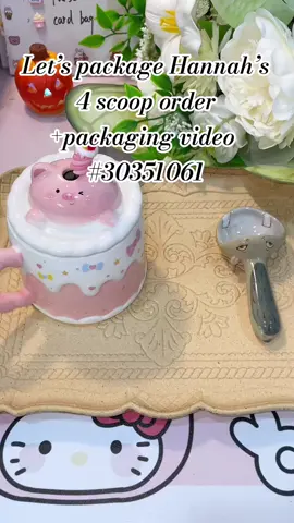 @hannah this is your packing video, I hope you like it🥰🥰   #asmr #luckyscoop #mysteryscoop #fyusa  #giftideas 