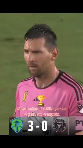 #intermaimicf #fyp #messi #futbol⚽️  Inter Miami vs Seattle Sounders  Árbitro de Messi. 