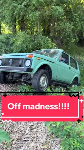 Whippin the lada around. Had a lot of fun #offroad #lada #baller #niva #carsoftiktok 