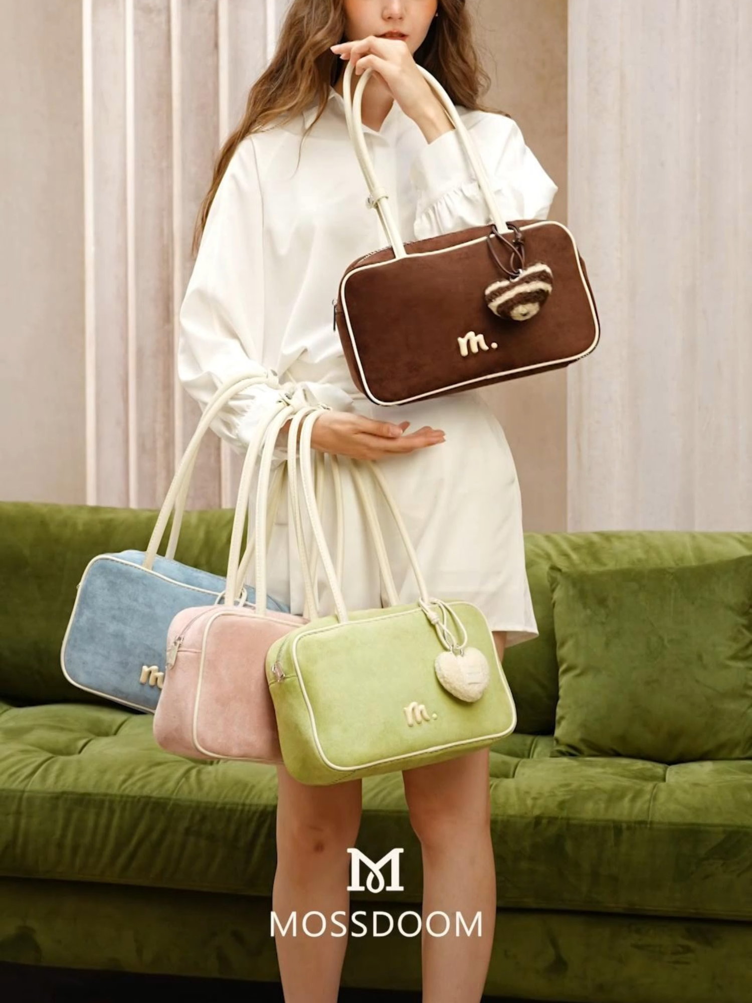 ✨Maris Bag | MOSSDOOM รุ่นใหม่! กระเป๋าสะพายข้างหนังกลับสีสันสดใส ✨ สัมผัสความนุ่มละมุนของหนังกลับ ผสมผสานกับโทนสีสุดชิค ที่จะทำให้ลุคประจำวันของคุณดูโดดเด่นยิ่งขึ้น ดีไซน์เรียบง่ายแต่เก๋ไก๋ จุของได้พอดี ใช้ได้ทั้งทำงาน เที่ยว หรือออกเดท 💼 MOSSDOOM กระเป๋าสะพายหนังกลับสีสัน เติมเต็มสไตล์ของคุณให้มีชีวิตชีวาในทุกๆ วัน!#mossdoom #กระเป๋าสะพายข้าง #คลาสแฟชั่น #bag #กระเป๋าแฟชั่น #กระเป๋า #รีวิวกระเป๋า #กระเป๋าครอสบอดี้ #กระเป๋าสวย #รีวิว #แฟชั่น #new #promotion