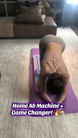 Home Ab Machine = Total Core Transformation! 🔥🏠💪#pilatesinstructor #pilateslovers #pilates #fyp #homefitness 