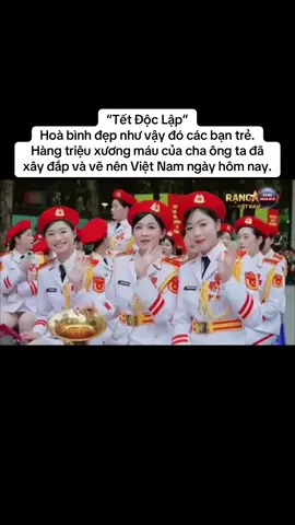 “Têt Độc Lập” 2/9/1945 - 2/9/2025. Hoà bình đẹp như thế đó các bạn trẻ. Những kẻ vô ơn bây giờ, tương lai sẽ phải dùng chính xương máu của mình để học lại lịch sử. Hãy lấy Ukraine làm bài học. Không phải tự nhiên chúng ta có được ngày hôm nay #vietnam #lichsuvietnam #vietnamwar #vietnamtoiyeu #military 