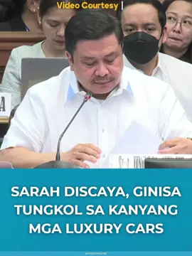 Ayon kay Sarah Discaya ay ginagamit ng apat na anak niya ang 28 luxury cars na kanilang koleksyon.