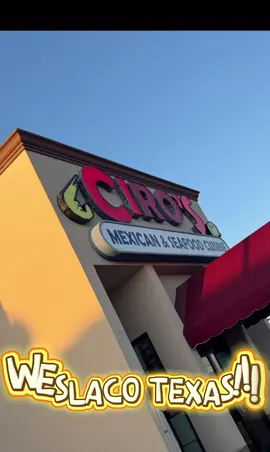 Ciros Mexican Restaurant in Weslaco Texas!! Great food in Hidalgo County!!#CapCut #foodreview #weslacotx #copsoftiktok #mexicanfood 