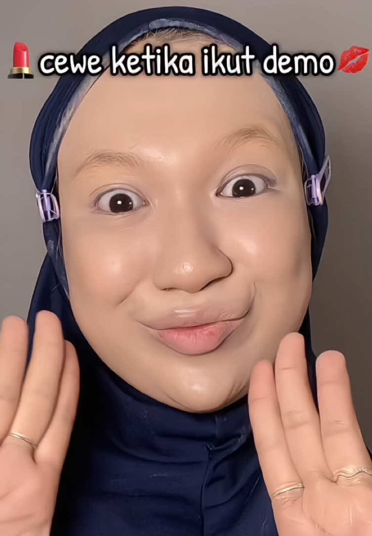 emang ribet bgttt buat siap siapnya 😭🫵🏻 #makeup #demo #fyp #cewekcantik 