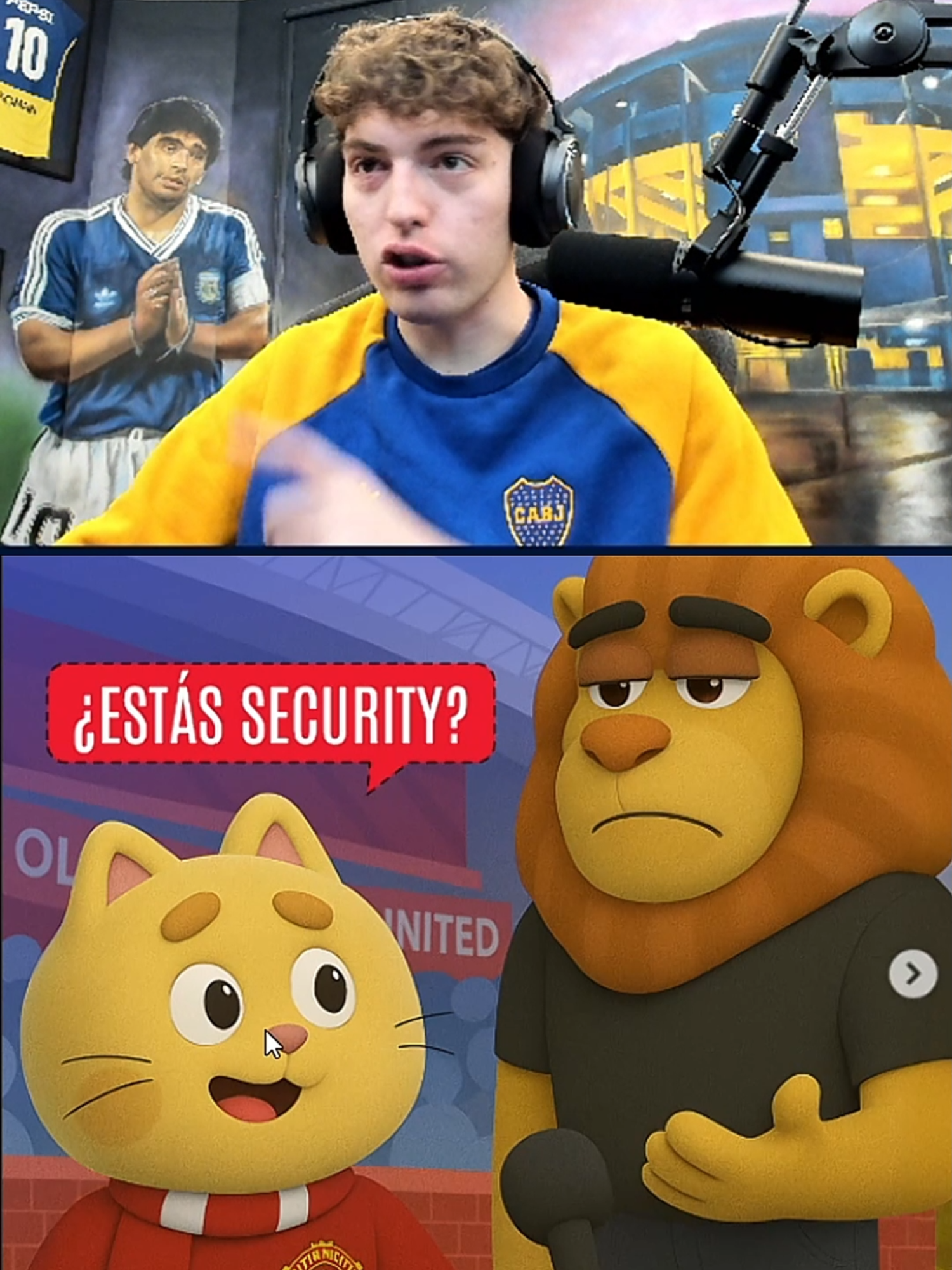 Estas security? #perupe #davoxeneize #lacobra  #futbol #argentina