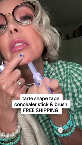 @tarte cosmetics Big Stick Energy duo - shape tape concealer stick & brush - FREE SHIPPING #makeup #concealer #tarteconcealer #makeuphacks #tartecosmetics 