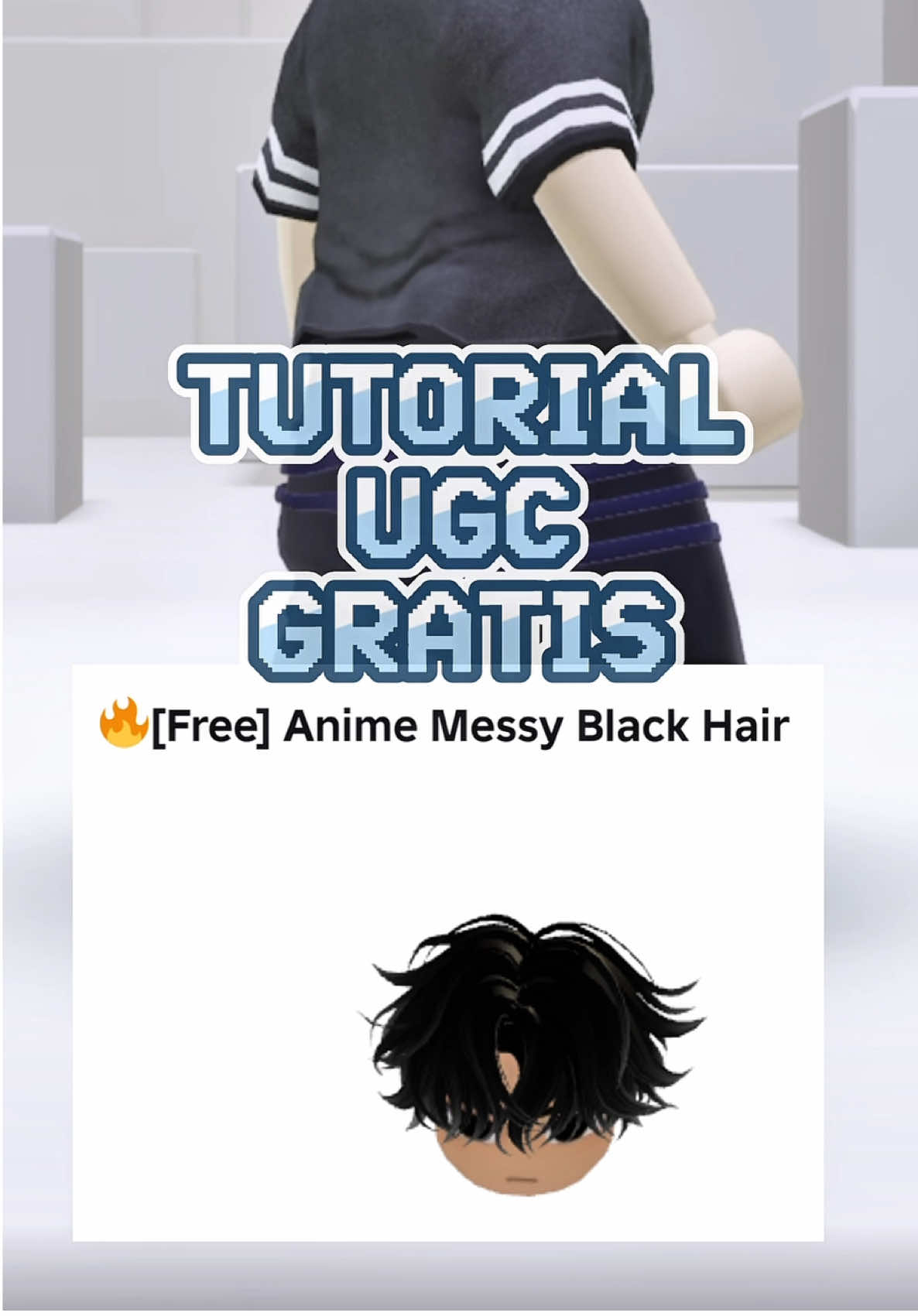 Yang minta muka + rambut cowo lunas yak #limitedugc #robloxugc #freeitemroblox2025 #ugcgratis #fyppppppppppppppppppppppp 