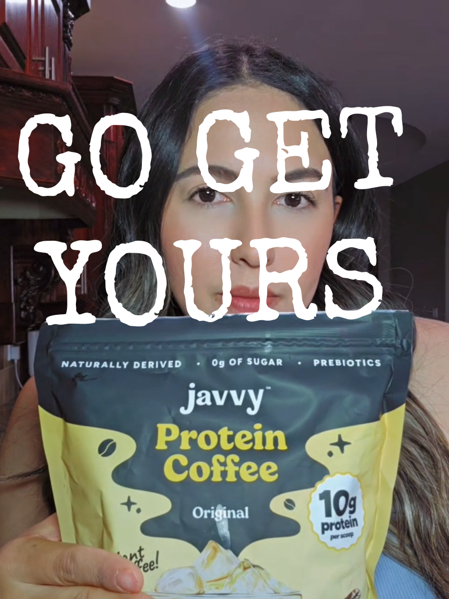 Javvy Protein Coffee: Coffee that actually fuels you✨ #ProteinCoffee #Javvy #icedcoffee #momtok #coffeelover 
