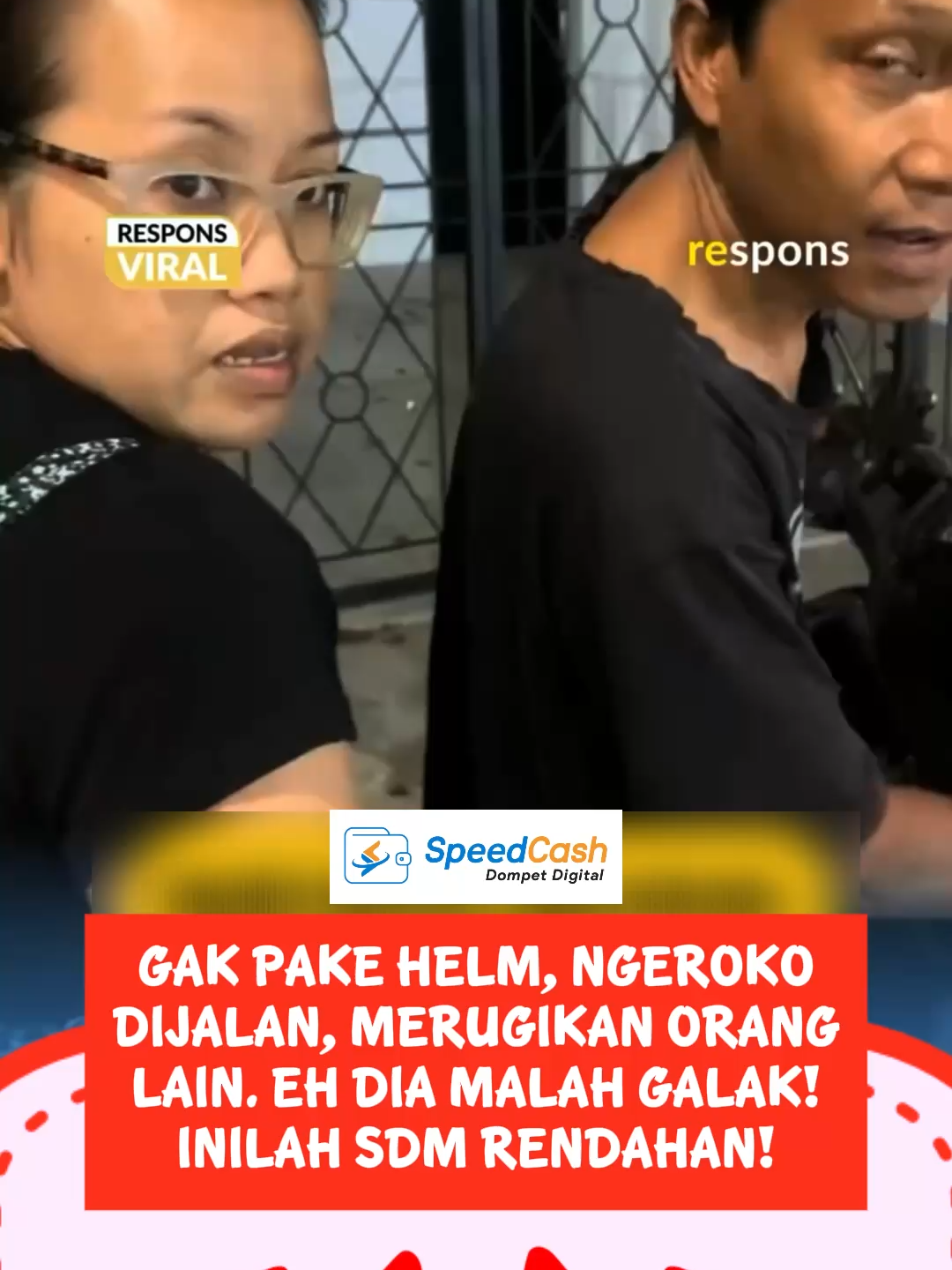 udah salah, ngancam pulak! - SpeedCash sc: respons.media #berita #info #fyp #ForYou #speedcash