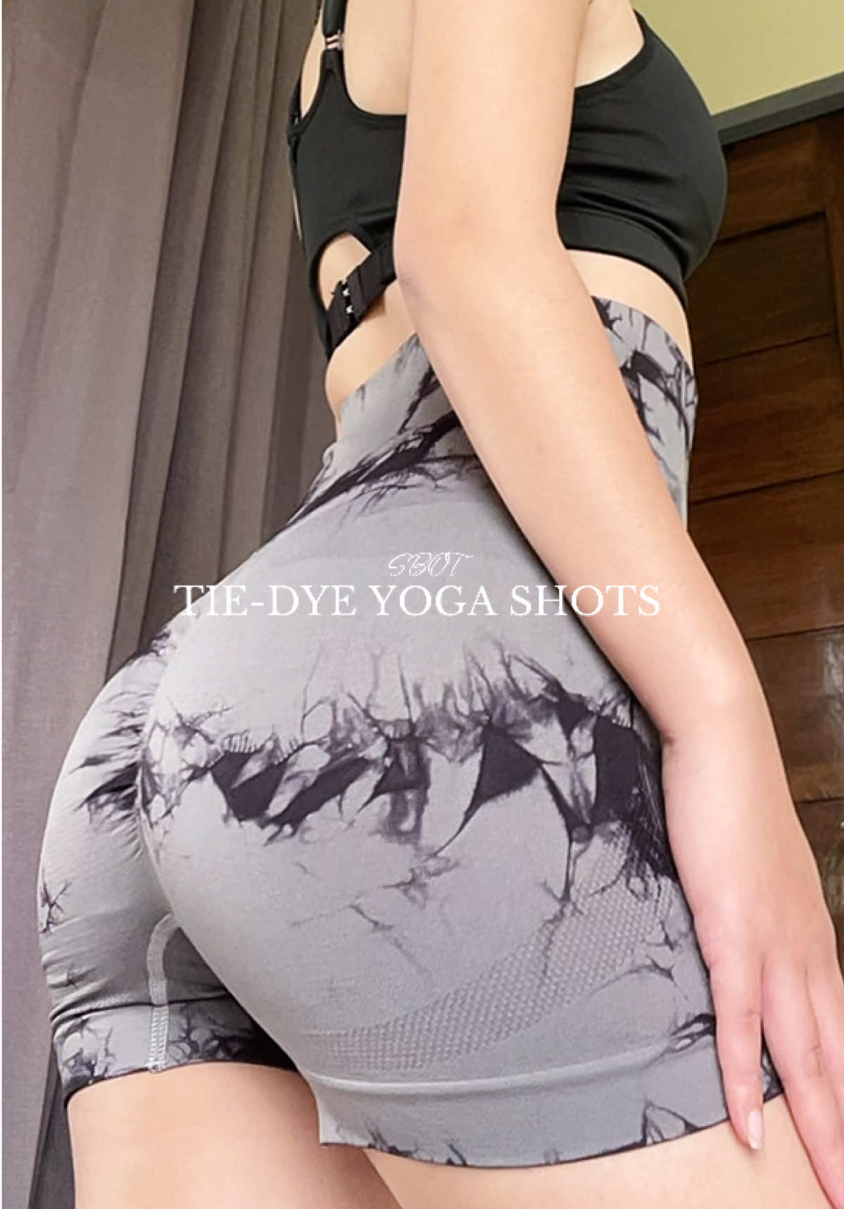 Tie-dye yoga shorts 🫶🏻🫶🏻🫶🏻 @SBOT Sport #yogashorts #gymshorts #sportswear #tiedye #fyp 