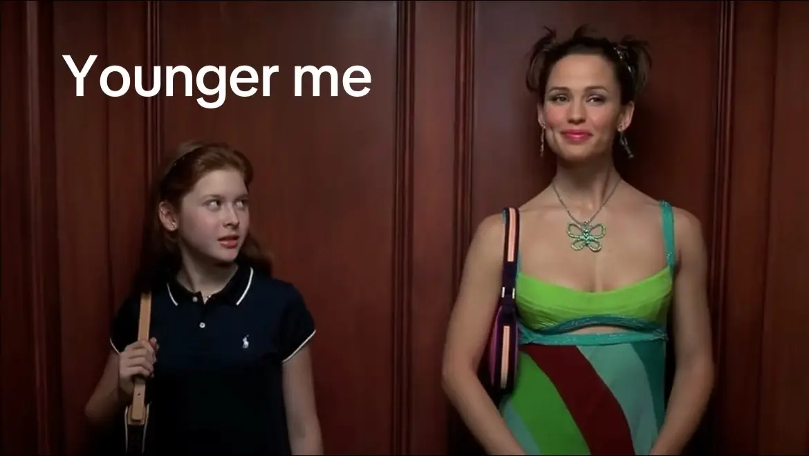Dear younger me…just wait! #fyp #13goingon30 #GlowUp 