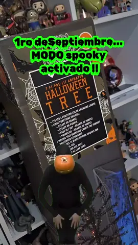 Oficialmemte 1 de septiembre Muy feliz halloween  🎃 extraoficialmente inaugurado, es tiempo de comprar decoraciones spookys  vamos aloquence. #halloween #halloweendecoration #viral #trickortreat #spookyseason 