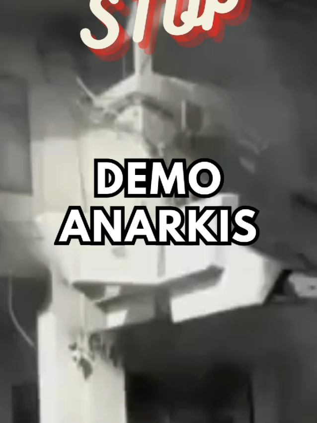 Demo Anarkis Menimbulkan Kerugian Ekonomi Masyarakat Dan Nasional #StopAnarkis #JanganTerprovokasi  #IndonesiaBersatu
