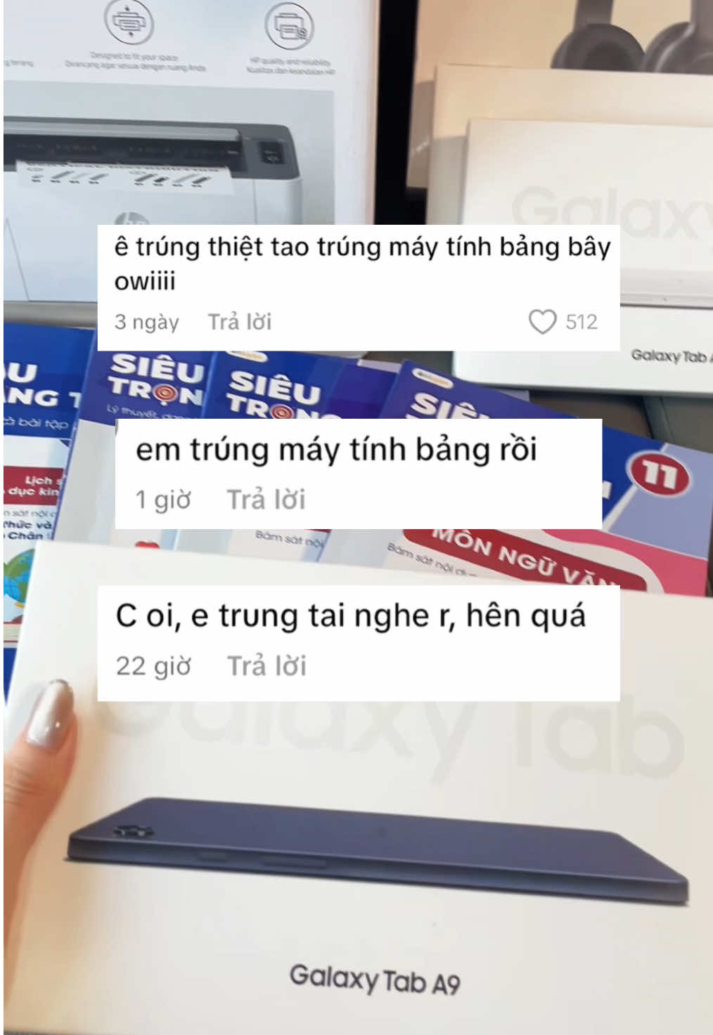 🐍 Quá trời feedback nhận quà từ 2k9 lun #xh #thpa #stt11 #2k9hocgioilop11 