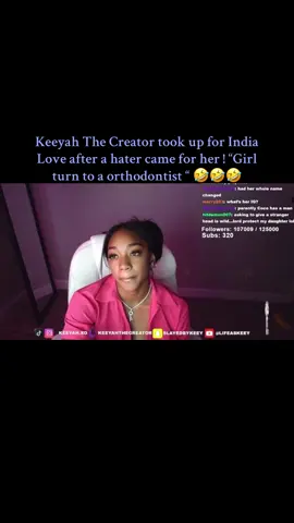Keeyah The Creator ate her uppppp ! I’m weakkk ! Cause we love India around here ! 💕💕💕 #keeyahthecreator #indialove 