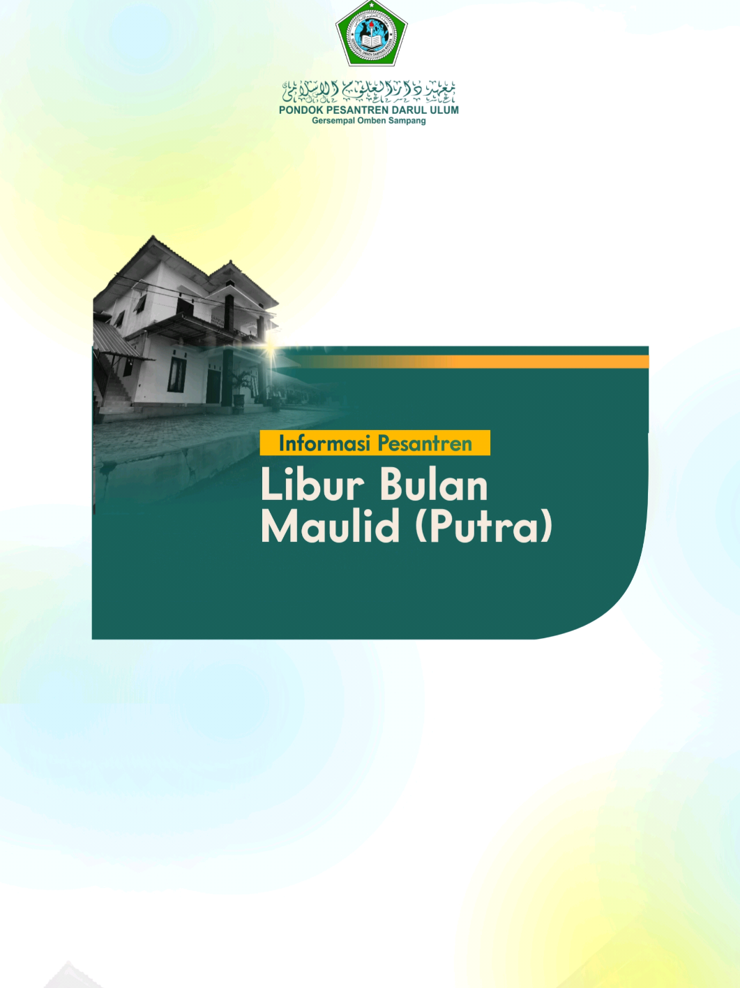 Libur Bulan Maulid (Pa) #santrigersempal #liburanpondok #ppdugersempal 
