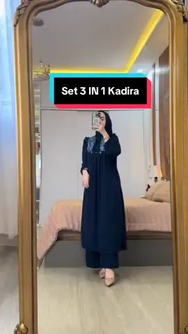 Set 3 IN 1 Ceruty KADIRA bywhd🥰 #fyp #4upageシ #setelanwanita #fashion 