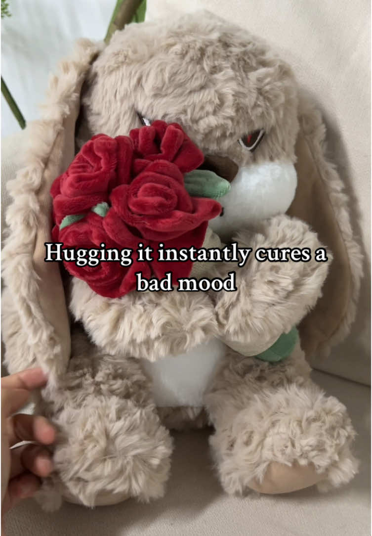 My personal emotional support bunny #tiktokshoplabordaysale #spotlightfinds #plush #toy #rabbit #doll #cute #baby #soothing #girls #boys #birthday #gift 