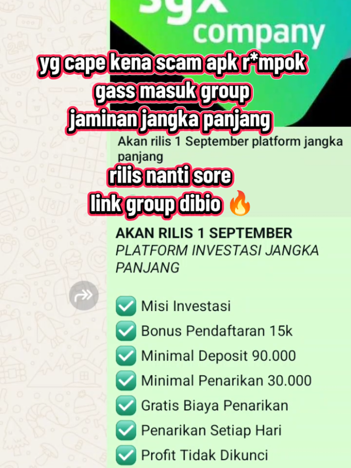 gasss masuk group apk rilis nanti sore  #beranda #fypシ゚viral #financewise 