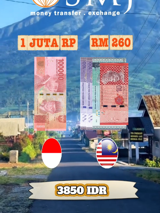 (01.09.25) Halo👋🏼 Penukaran semakin naik ni. Yukk kirim ke Indonesia🥰🇲🇨 #rupiah #kirimuangkeindonesia #indonesia🇮🇩 #smjkeningau #hiduplebihsenangbersamasmj 
