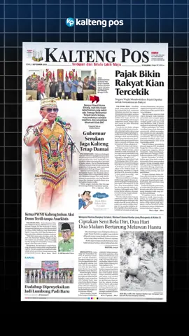 *Koran Digital* Dapatkan Diskon 50 Persen untuk berlangganan Kalteng Pos Digital.  *Satu bulan, dari 30K, jadi 15K.* Berlaku Selama 1-9 September 2025 klik www.kaltengposdigital.com Jika ada kesulitan daftar, bisa hubungi kami. 0811528182