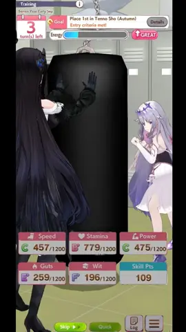 Biboo's training progress #holoadvent #umamusume #mmd 