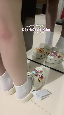 Vừa Xinh Vừa Êm Chân#depsuccrocs #depducsaigon #depcross #unboxing #xhtiktok 