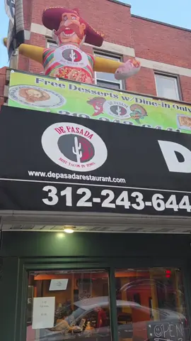 I visted DE PASADA located 1517 W Taylor St in Chicago, IL. #mexicanrestaurant #mexicanfood #fyp #explorepage #trending 