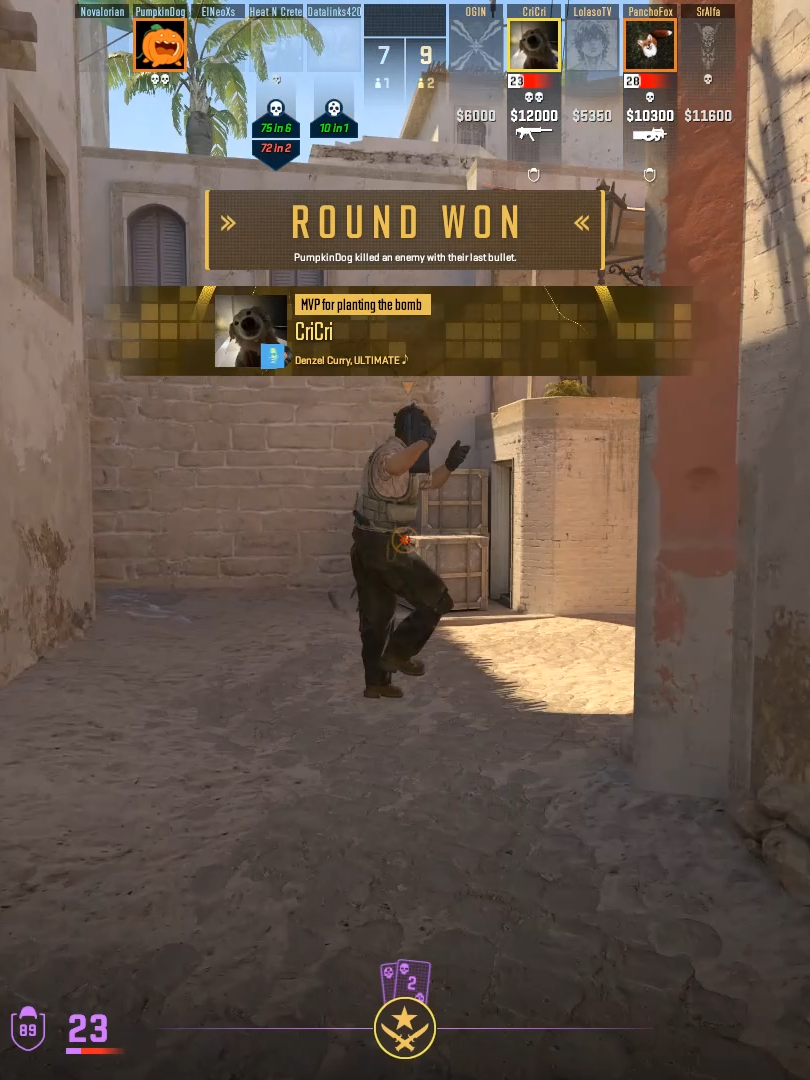 Me salve de milagro @cristal4096 #gaming #gamingclips #cs2 #cs2clips #fyp