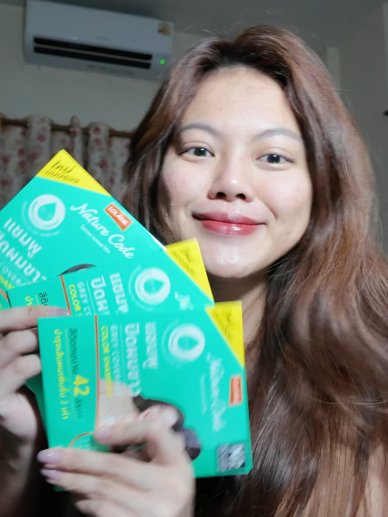 🪴 ผมขาว? จบได้ใน 15 นาที 🍃 Lolane Nature Code ปิดเนียน กลิ่นไม่ฉุน สีสวยเป็นธรรมชาติ ปิดเร็วทันใช้งาน ✨  #Lalolanenaturecode #แชมพูปิดผมขาวโลแลนเนเจอร์โค้ดแบบซอง #สระสะดวก #ของดีต้องบอกต่อ #lolane