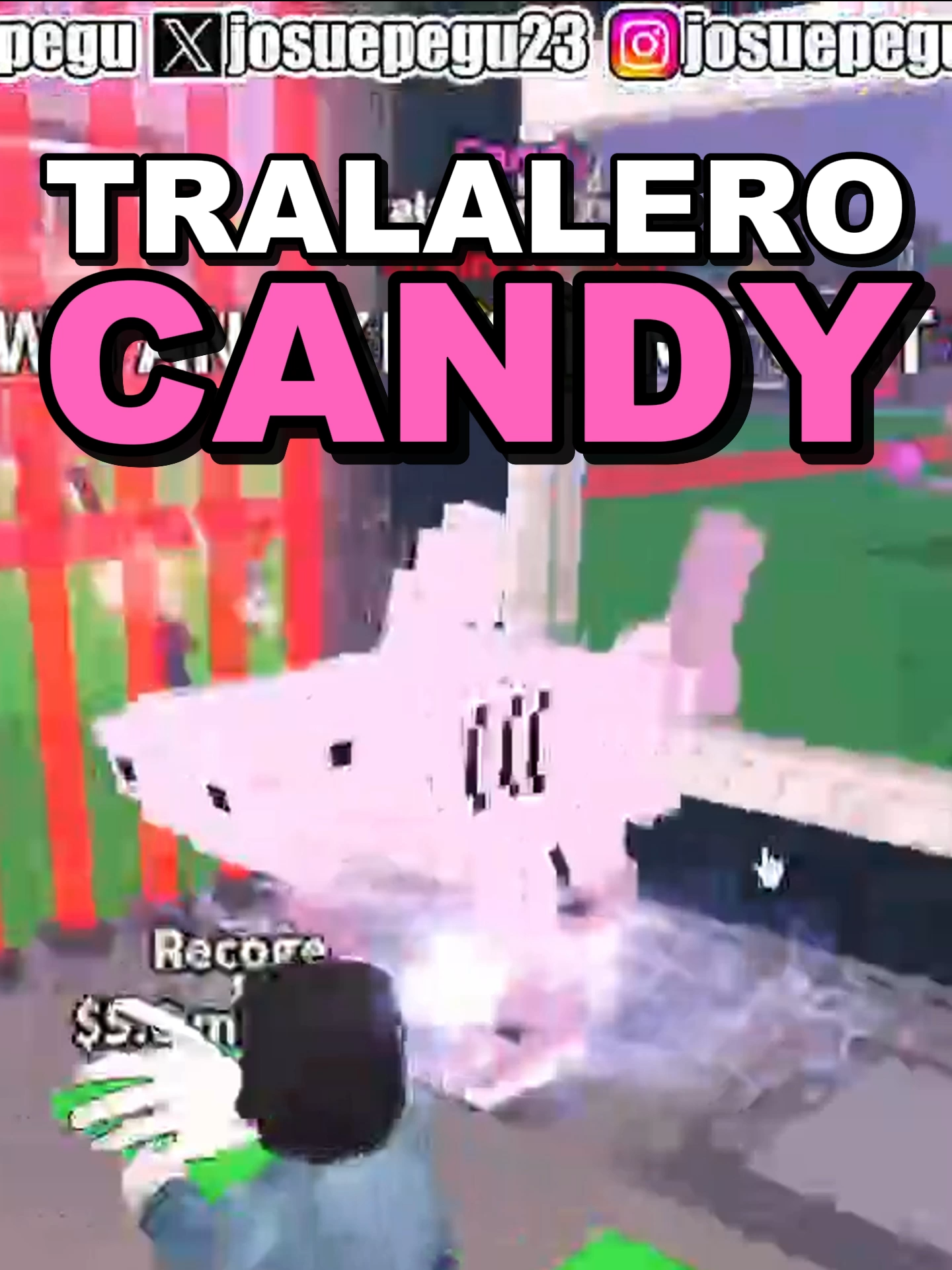 Conseguí un tralalero tralala candy #josuepegu #robloxfyp