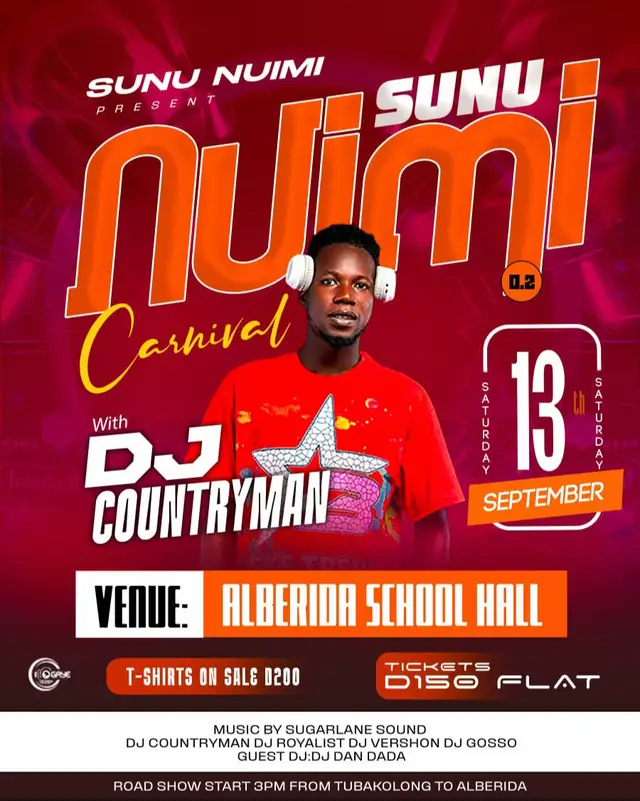Alberida Coming Sunu Nuimi Carnival  13th September fully coming Countryman is coming 🔥🔥🔥🔥🔥🙏🔥🔥