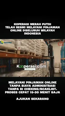 telah resmi koperasi merah putih melayani pinjaman online seluruh wilayah Indonesia #pinjamanonline #merahputih #amanah #koperasi #beritaterkini