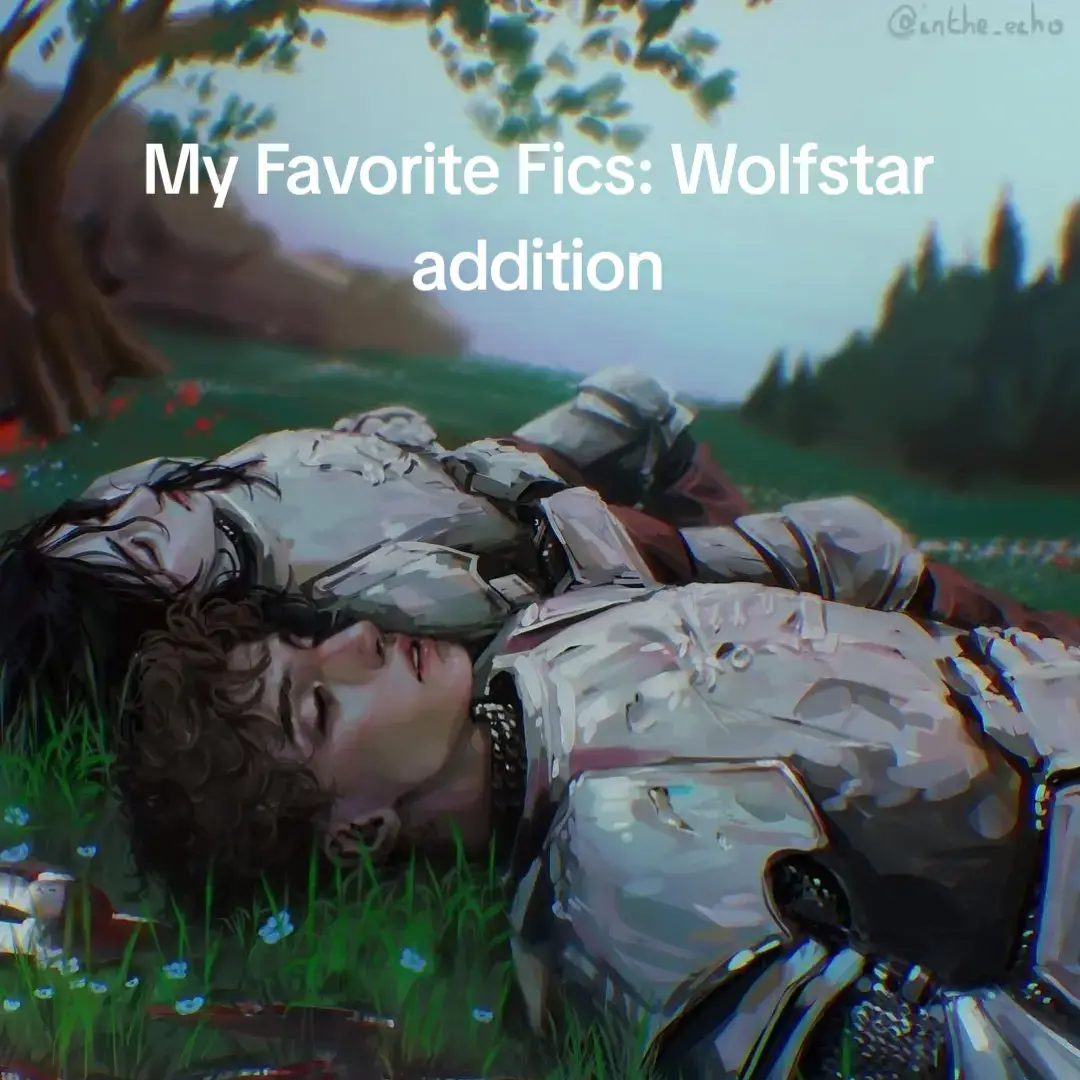 CREDIT YOUR ARTISTS!!! Anyway these are so cutesy. Hooked On You was also originally on this list but I genuinely can't remember it that well so I didnt add it  #wolfstar #marauders #tcoptp #remuslupin #siriusblack 