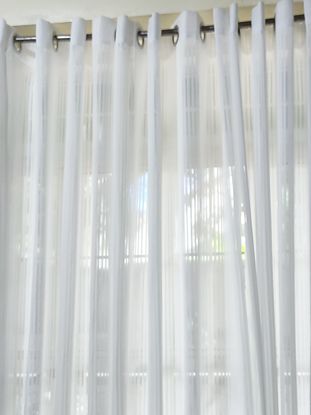 Airy, cozy, aesthetic—achieve yan with this textured sheer curtain 🪟✨ #sheercurtains #aestheticcurtains #homeaesthetic #aesthetichome  #nateyyynate 