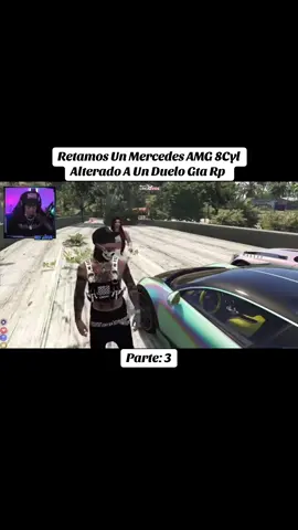 Rdjavi: Retamos Un Mercedes AMG 8Cyl Alterado A Un Duelo Gta Rp #Rdjavi #Gta #Creativo #Viral #Sigueme 